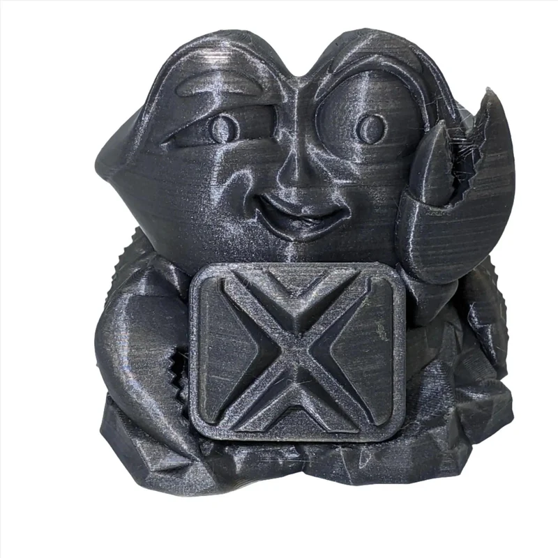 Metallic Gunmetal Silver PLA