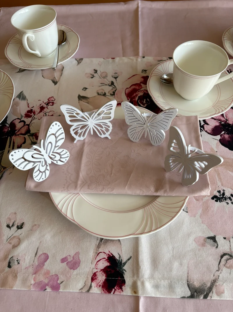 Serviettenringe „Schmetterling“ | 3D‑Druck Tischdeko für Frühling & Sommer