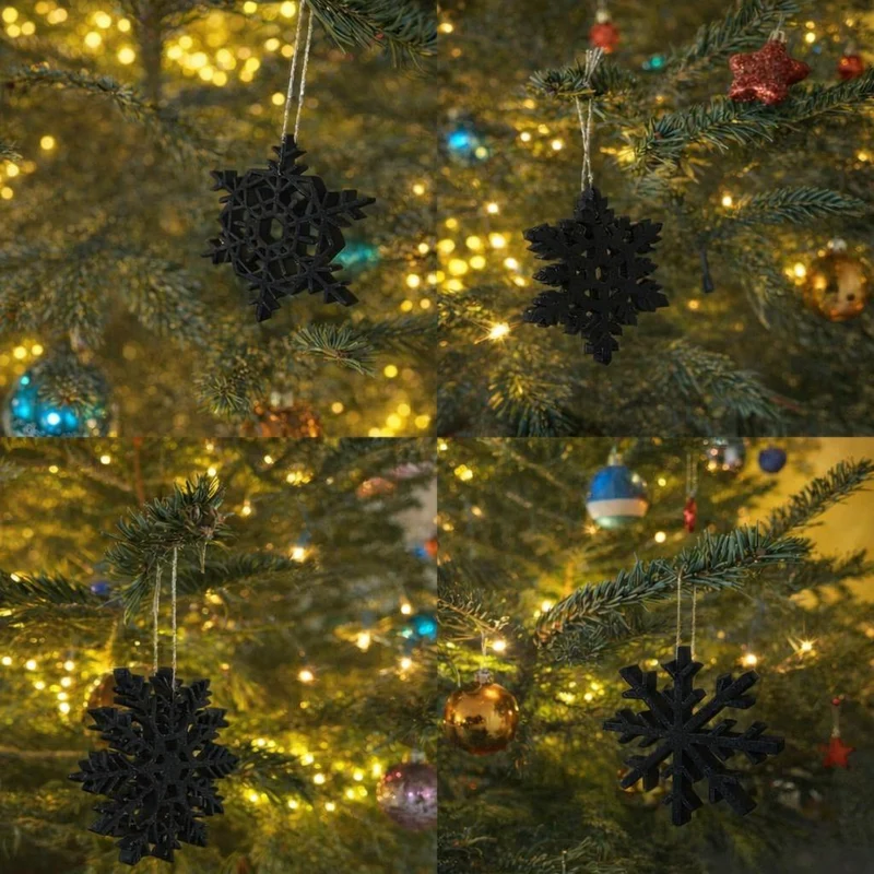 3D‑gedruckte Schneeflocke | zeitloses Weihnachtsgeschenk & Deko