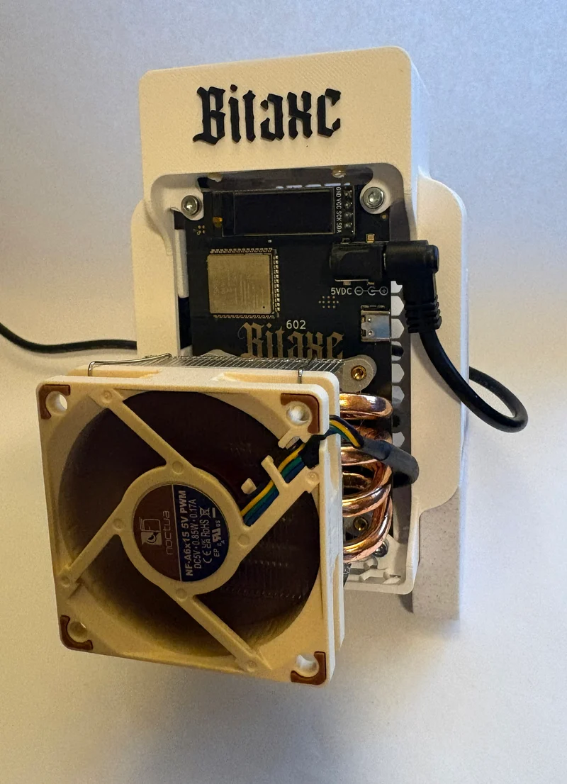 Bitaxe Gamma Performance Case V2 | 3D‑gedrucktes Gehäuse