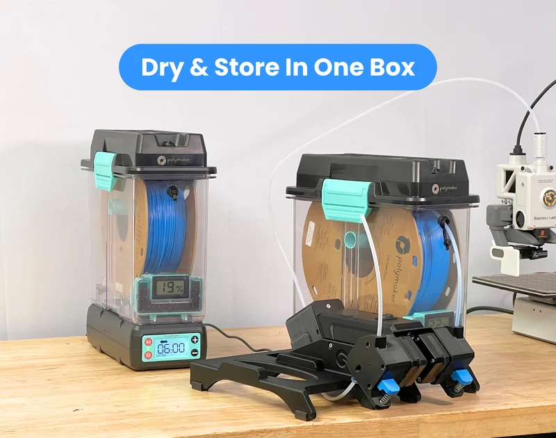PolyDryer Mount Kit for S1+ Automatic Filament Reloader