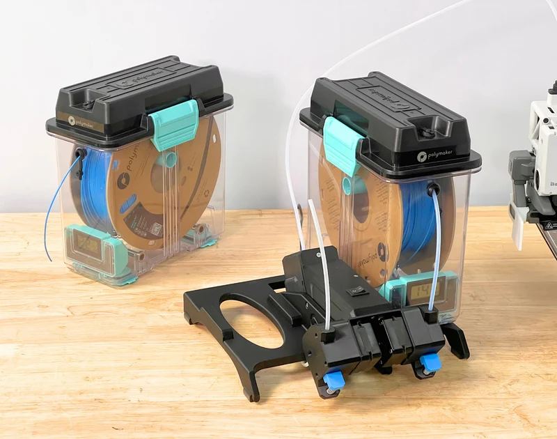 PolyDryer Mount Kit for S1+ Automatic Filament Reloader