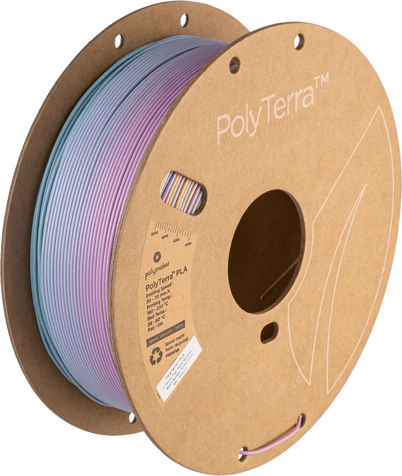 Polymaker Panchroma Gradient Rainbow PLA 3D Printer Filament 1KG 1.75mm