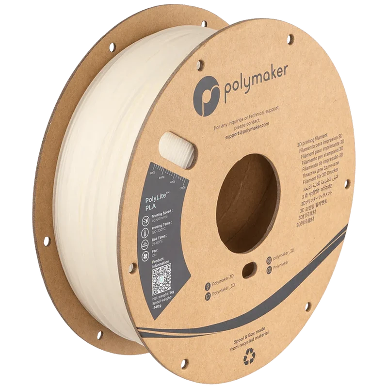 Polymaker PolyLite PLA 3D Printer Filament 1KG 1.75mm