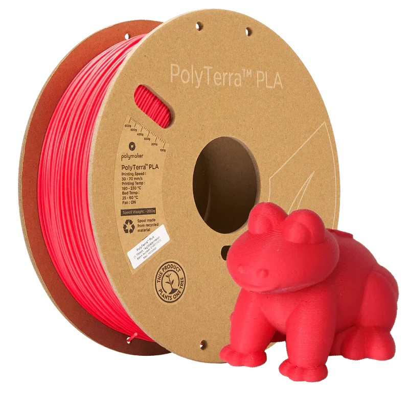 Panchroma™ Matte (Formerly PolyTerra) PLA 3D Printer Filament 1KG 1.75mm