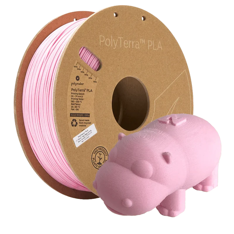 Panchroma™ Matte (Formerly PolyTerra) PLA 3D Printer Filament 1KG 1.75mm