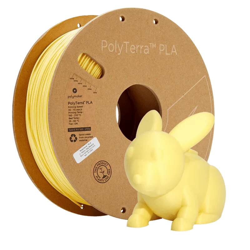 Panchroma™ Matte (Formerly PolyTerra) PLA 3D Printer Filament 1KG 1.75mm