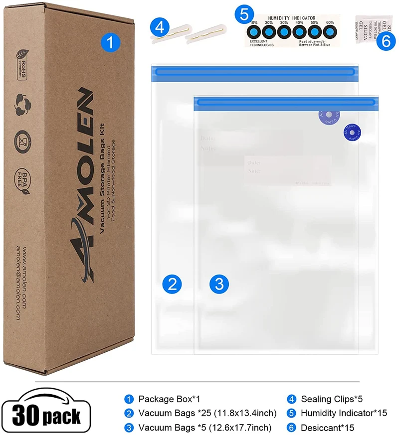 Vacuum Filament Storage Kit