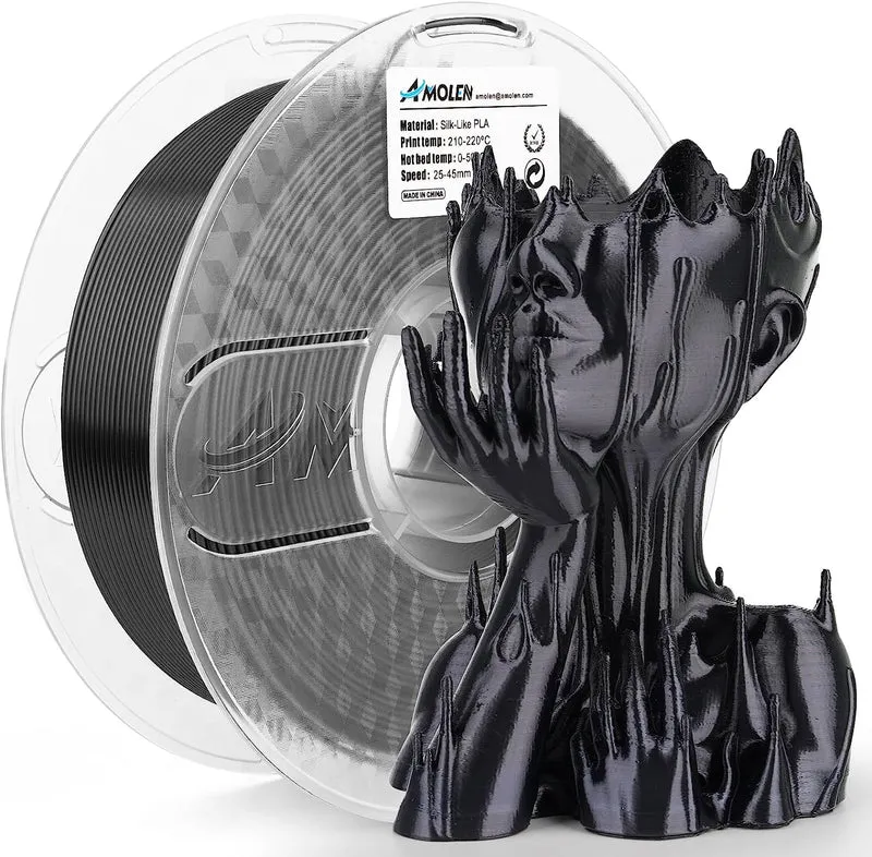 PLA Silk Basic 1.75mm, 1KG/2.2LB