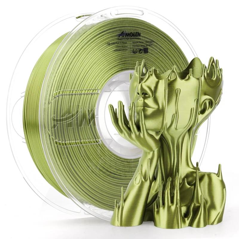 PLA Silk Basic 1.75mm, 1KG/2.2LB