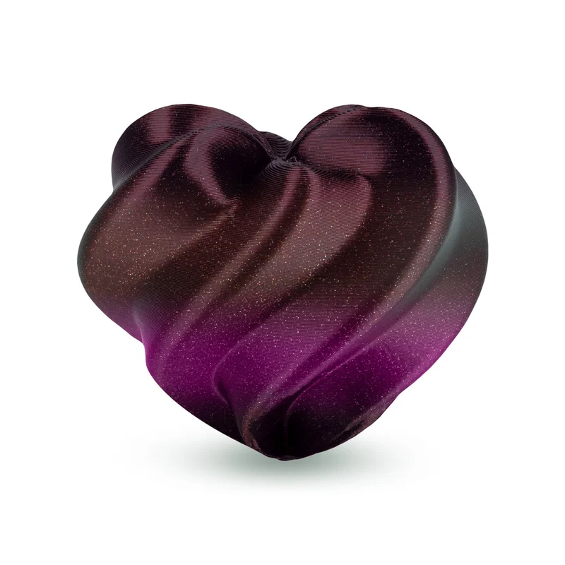 PLA Silk Shiny Gradient 1.75mm, 1KG/2.2LB