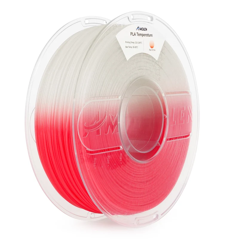 PLA Temperature Color Change 1.75mm, 1KG/2.2LB