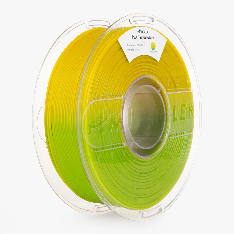 PLA Temperature Color Change 1.75mm, 1KG/2.2LB