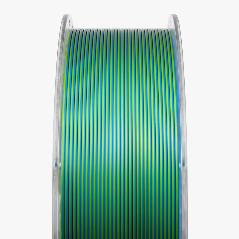 PLA Silk Dual Color Filament 1.75mm, 1KG/2.2LB