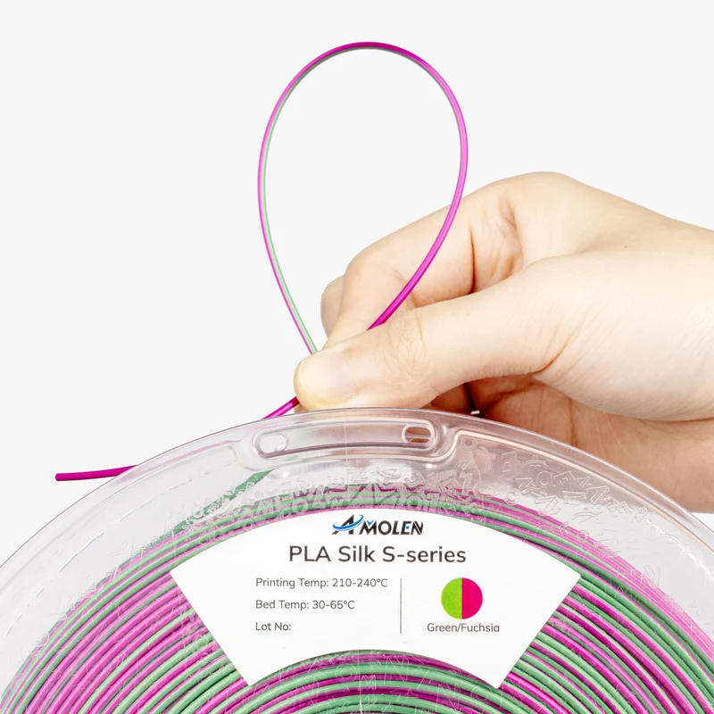 PLA Silk S-Series Filament 1.75mm, 1KG/2.2LB