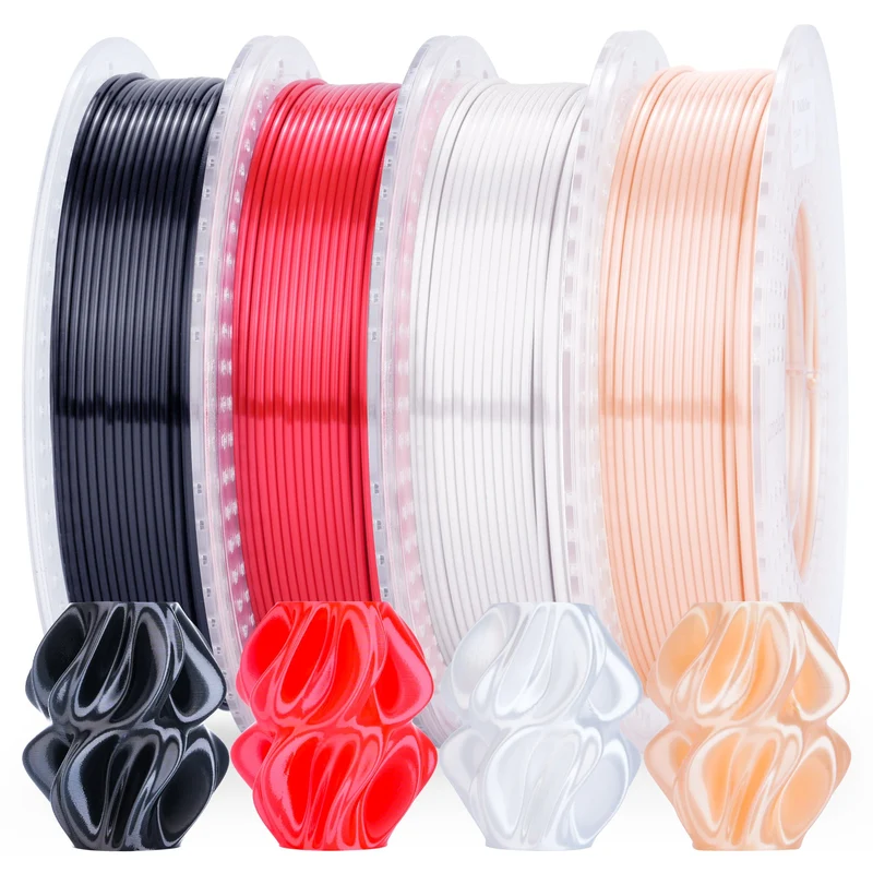 PLA Silk Basic Variety Pack (4x200g) - 1.75MM