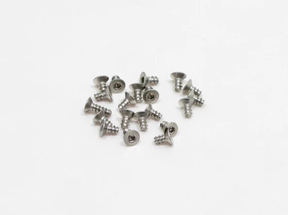 PN Racing M2x4 Countersink Stainless Steel Hex Plastic Screw (20pcs)