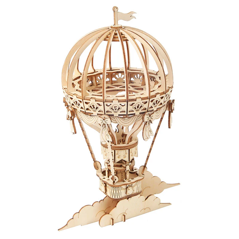 Robotime Classical 3D Wood Puzzles - Hot Air Balloon