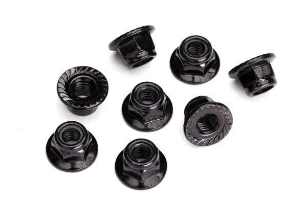 Traxxas Flanged Nuts Locking Steel 5mm
