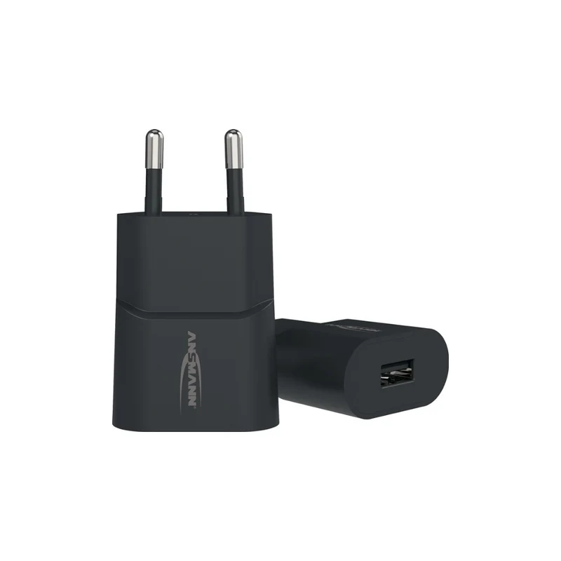 ANSMANN Home Charger HC105 USB-Ladegerät, 5 W, 1 USB-Port, schwarz