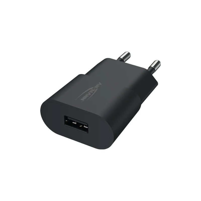 ANSMANN Home Charger HC105 USB-Ladegerät, 5 W, 1 USB-Port, schwarz