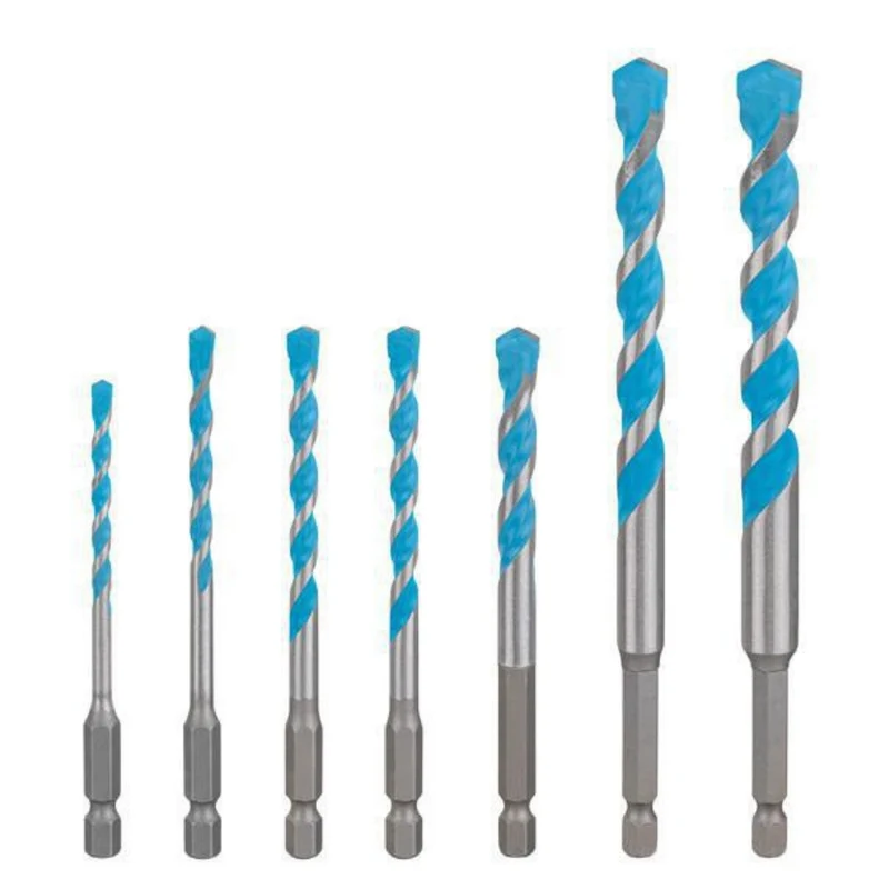 Bohrer-Set EXPERT HEX-9 Multi Construction Arbeitslänge 45/50/60/60/50/90/90 mm 7-teilig Ø 4/5/6/6/8/10/12 mm