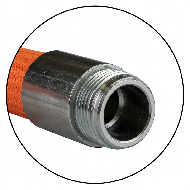 Mörtelschlauch ULTRALIGHT 50 mm mit Tülle 2“ AG, 40 bar