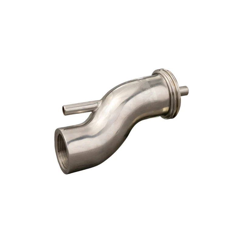 SPRITZJET TWIST FIX – Edelstahl Spritzkopf gerade, MT25 ALU 360°