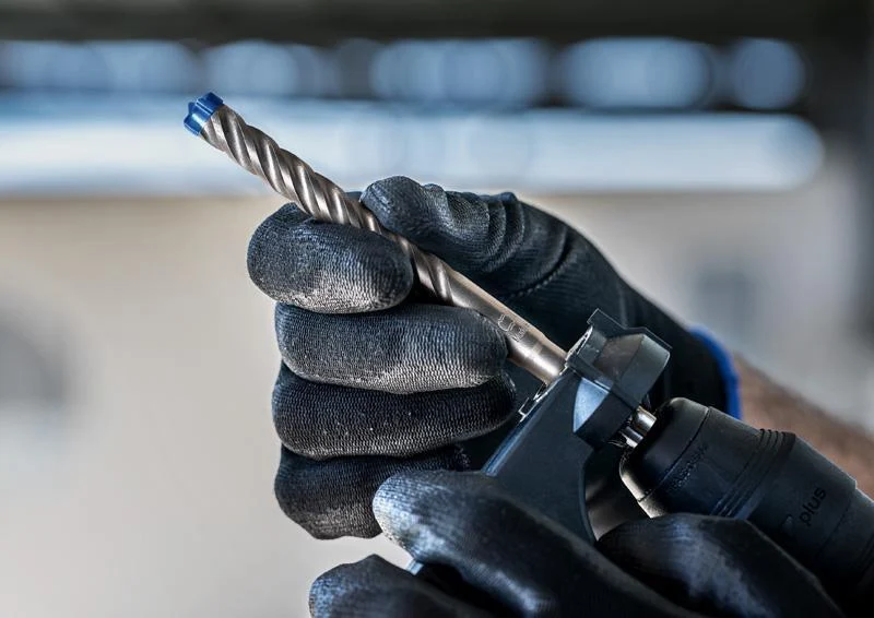 Hammerbohrer-Satz Expert plus 7X 5- teilig SDS Plus Kunststoffkassette mit Euroloch