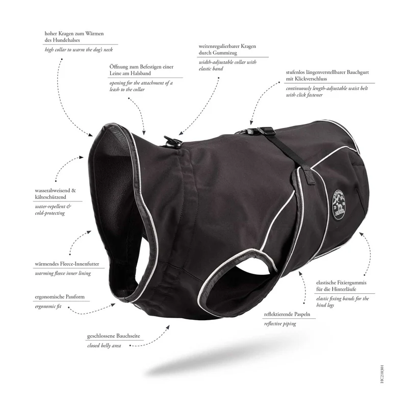 Hundemantel Uppsala Softshell