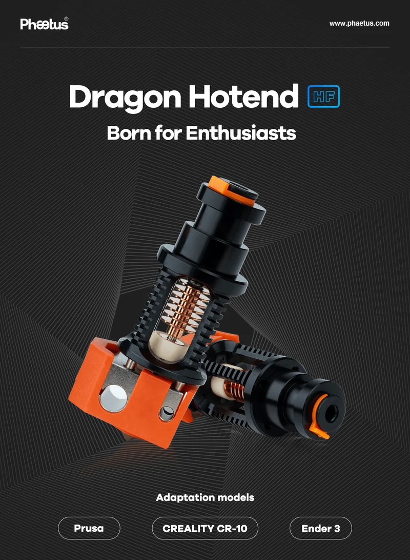 Phaetus Dragon High Flow Hot-End