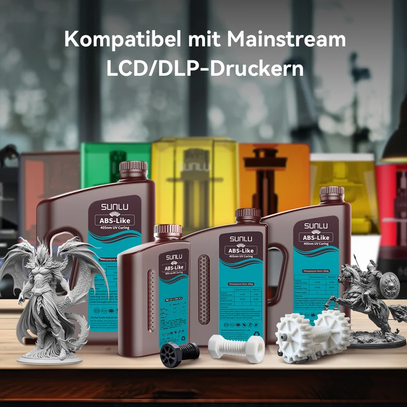[5 kaufen, nur 4 bezahlen] ABS-Like UV Harz 1000G