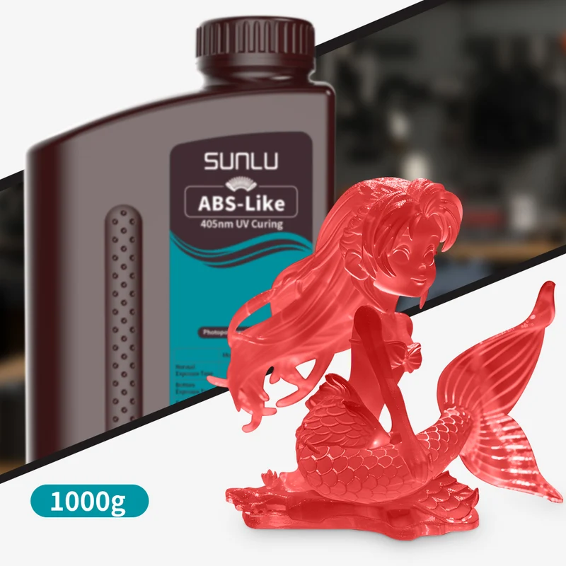 [5 kaufen, nur 4 bezahlen] ABS-Like UV Harz 1000G