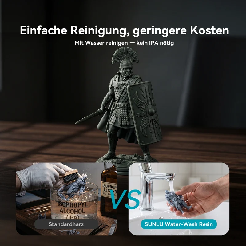 [5 kaufen, nur 4 bezahlen] Water-Wash Standard Harz 1000G