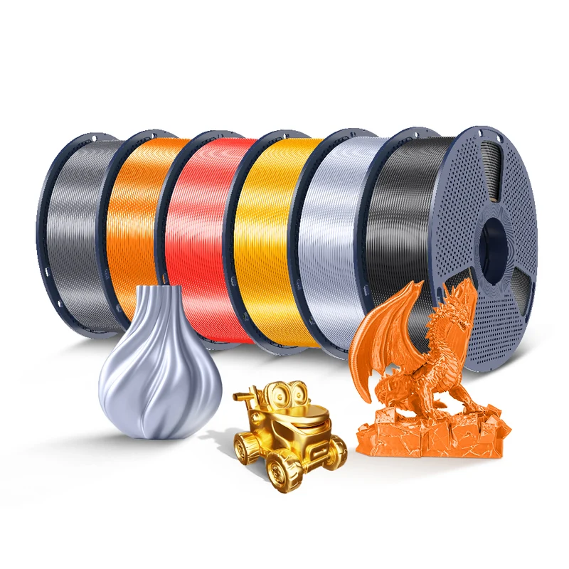 SUNLU SILK PLA Plus (SILK PLA+) Filament 1KG