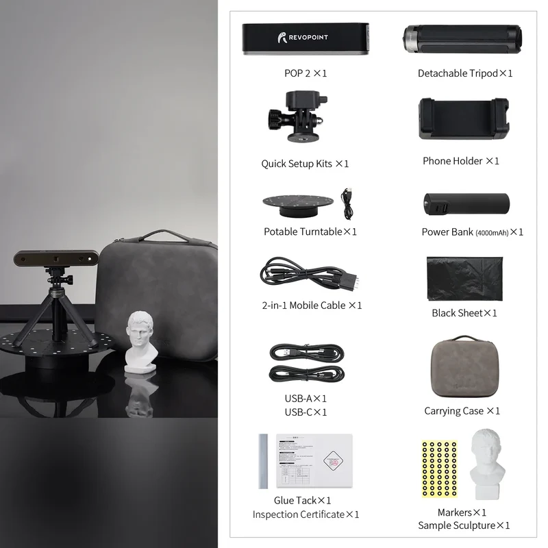 Revopoint POP 2 3D-Scanner - Premium Package