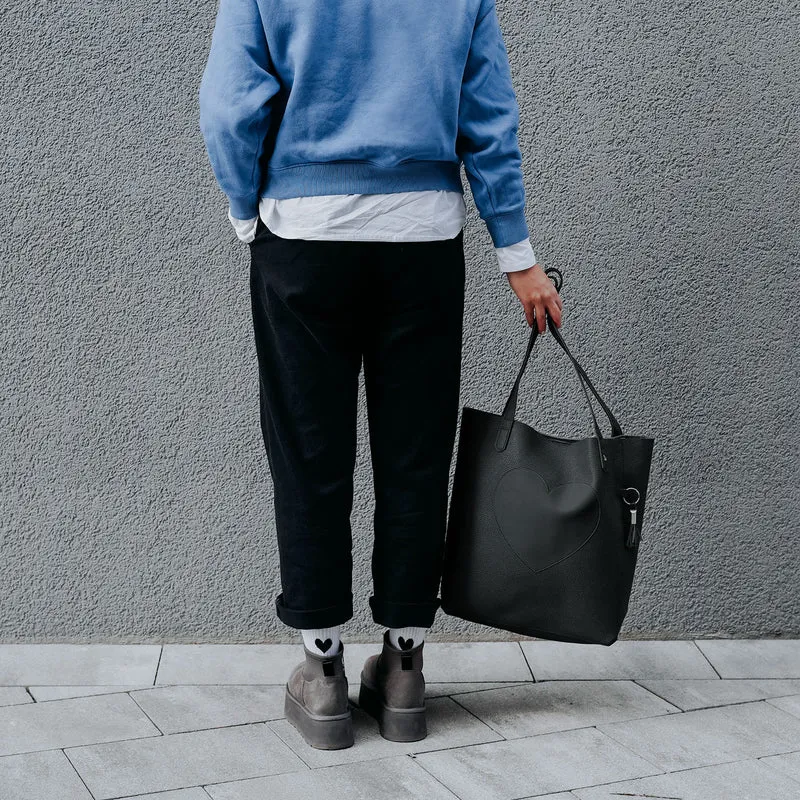Shopper Milano Love Black Edition