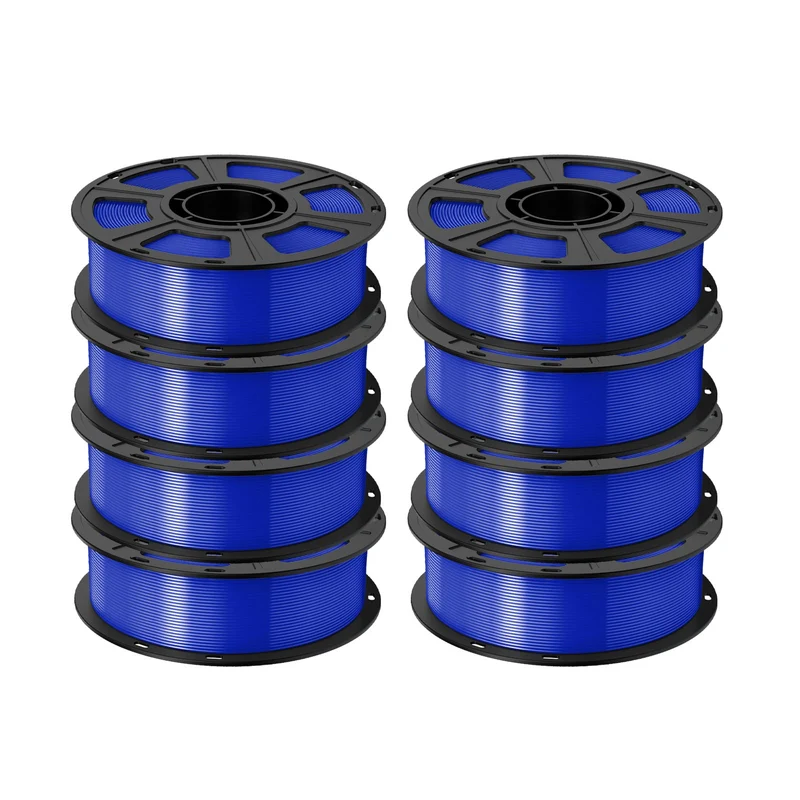 GEEETECH Silk PLA 3D Printer Filament 1.75mm, 1kg Spool, 8 Rolls Bundle