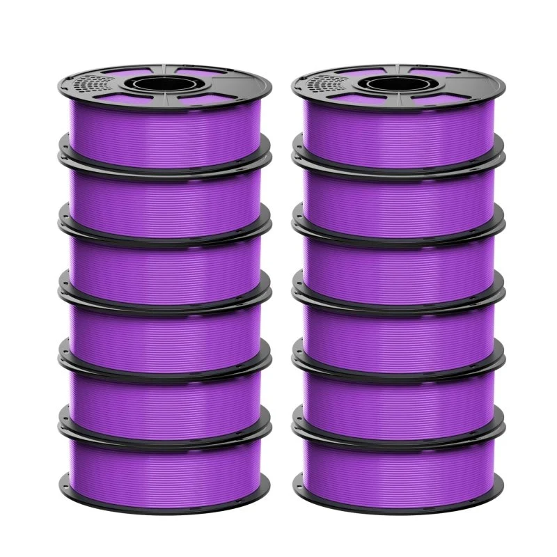 GEEETECH ABS+ 3D Printer Filament 1.75mm, 1kg Spool, 12 Rolls Bundle