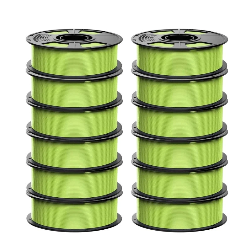 GEEETECH ABS+ 3D Printer Filament 1.75mm, 1kg Spool, 12 Rolls Bundle