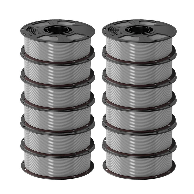 GEEETECH TPU 3D Printer Filament 1.75mm, 1kg Spool, 12 Rolls Bundle