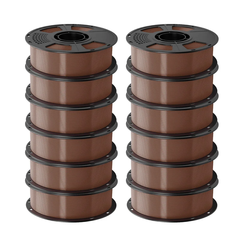 GEEETECH TPU 3D Printer Filament 1.75mm, 1kg Spool, 12 Rolls Bundle