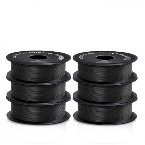 GEEETECH Matte PLA 3D Printer Filament 1.75mm, 1kg Spool, 6 Rolls Bundle