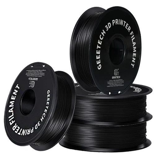 GEEETECH Silk PLA 3D Printer Filament 1.75mm, 1kg Spool,4 Rolls Bundle