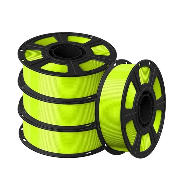 GEEETECH PETG 3D Printer Filament 1.75mm, 1kg Spool,4 Rolls Bundle