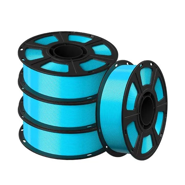 GEEETECH PETG 3D Printer Filament 1.75mm, 1kg Spool,4 Rolls Bundle
