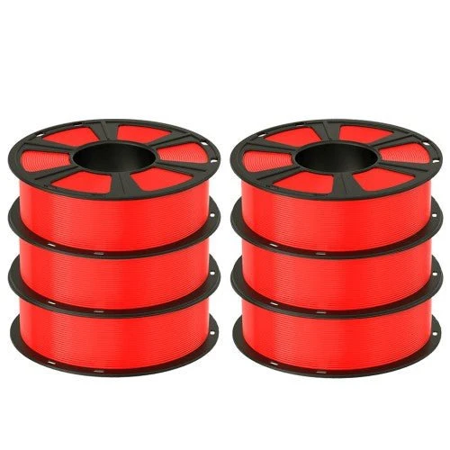 GEEETECH PLA 3D Printer Filament 1.75mm, 1kg Spool, 6 Rolls Bundle