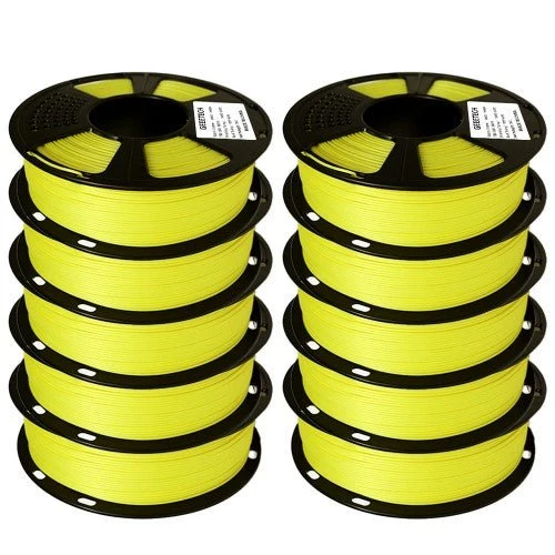 GEEETECH PLA 3D Printer Filament 1.75mm, 1kg Spool, 10 Rolls Bundle
