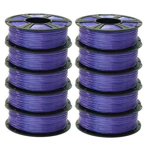GEEETECH PLA 3D Printer Filament 1.75mm, 1kg Spool, 10 Rolls Bundle