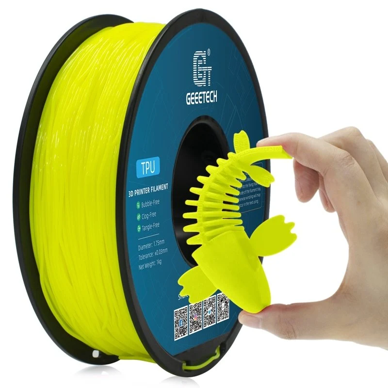 GEEETECH TPU 3D Printer Filament 1.75mm, 1kg Spool
